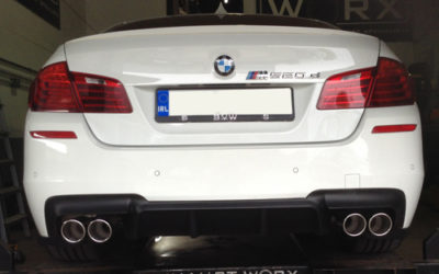 F10 M5 WHITE