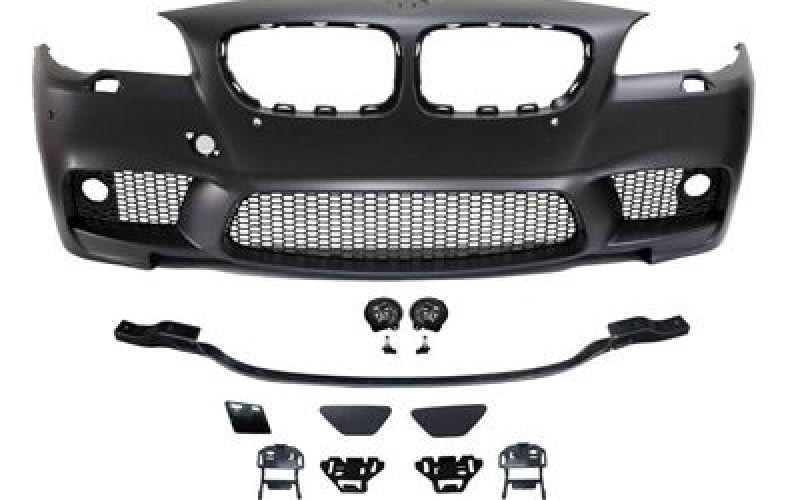 BMW 5 SERIES F10 M5 STYLE FRONT BUMPER WITH FOGLAMPS - Image 2